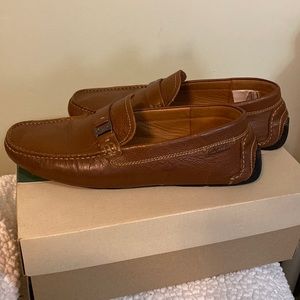 Brown Clark dress shoe